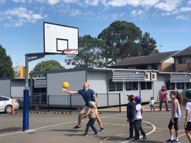 Parramatta Arabic School Basket Ball Session